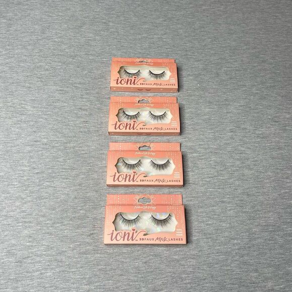 Ioni 3D Natural Lite Wispy Mink Lashes 4 PCS. Set - Picture 1 of 3